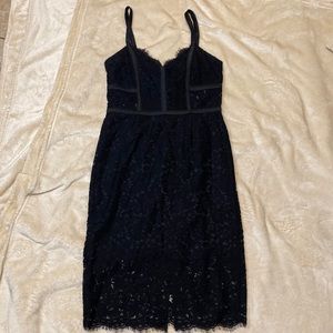 Black Express Lacy Dress